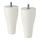 KABBARP - leg, white, 10 cm | IKEA Taiwan Online - PE776459_S1