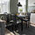 KÄTTIL - 餐椅, 黑色/Knisa 深灰色 | IKEA 線上購物 - PE834984_S1