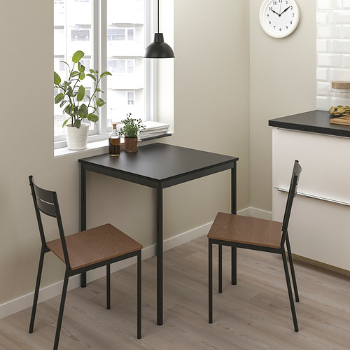 SANDSBERG - 餐椅, 黑色/棕色 | IKEA 線上購物 - PE834982_S4