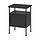 GRÅFJÄLLET - bedside table, anthracite, 45x36x59 cm | IKEA Taiwan Online - PE944536_S1