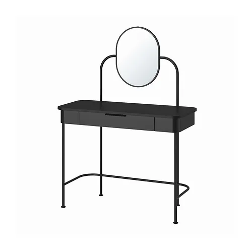 GRÅFJÄLLET - 化妝台, 碳黑色, 100x42 公分 | IKEA 線上購物 - PE944548_S4