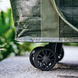 KOMPISHÄNG shopping bag on wheels