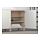 BESTÅ - storage combination with doors, white stained oak effect/Laxviken white | IKEA Taiwan Online - PE583058_S1