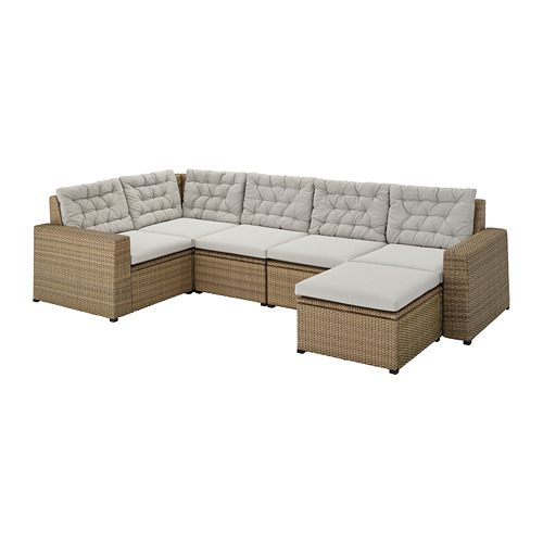 SOLLERÖN - modular corner sofa 4-seat, outdoor | IKEA Taiwan Online - PE735856_S4
