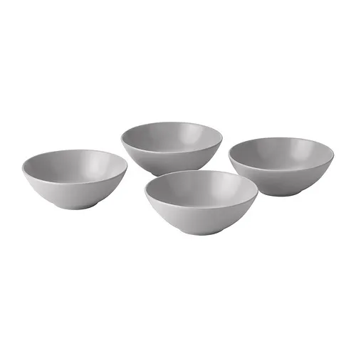 FÄRGKLAR - 碗, 消光 淺灰色, 12 公分 | IKEA 線上購物 - PE835113_S4