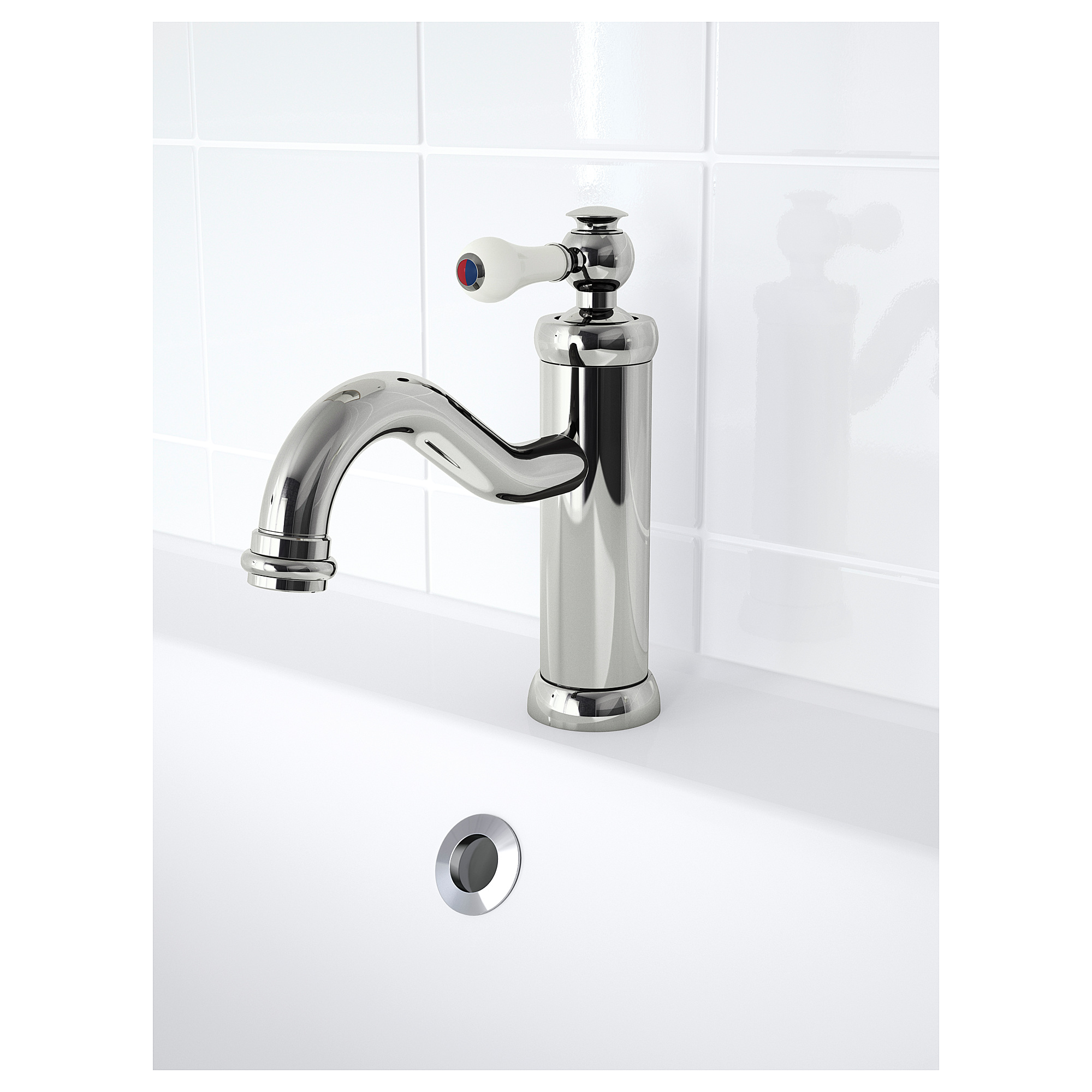 HAMNSKÄR wash-basin mixer tap with strainer