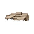 RULLERUM 3-seat sofa w 2 electric recliners