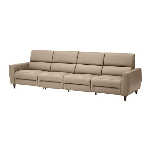 RULLERUM - 四人座沙發附2張電動躺椅，Grann/Bomstad 米色 | IKEA 線上購物 - PE944592_S4