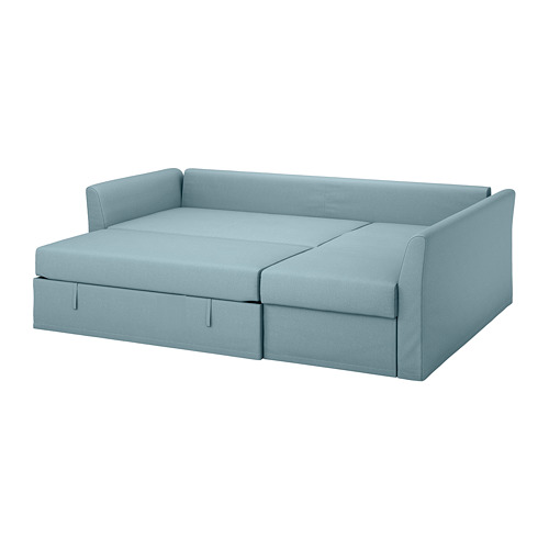 HOLMSUND - corner sofa-bed, Orrsta light blue | IKEA Taiwan Online - PE735994_S4
