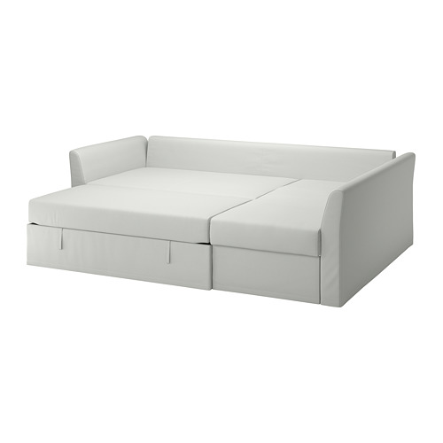 HOLMSUND - 轉角沙發床, Orrsta 淺白灰色 | IKEA 線上購物 - PE736010_S4