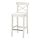 INGOLF - bar stool with backrest, white | IKEA Taiwan Online - PE736035_S1