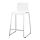 GLENN - bar stool, white/chrome-plated | IKEA Taiwan Online - PE736048_S1