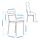 SANDSBERG - 餐椅, 黑色/棕色 | IKEA 線上購物 - PE835187_S1