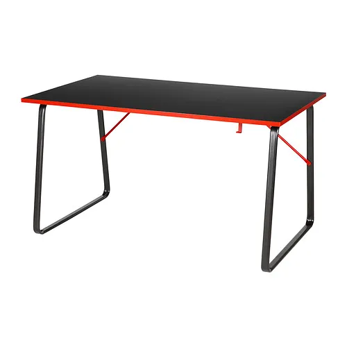 HUVUDSPELARE - 電競桌, 黑色, 140x80 公分 | IKEA 線上購物 - PE876391_S4