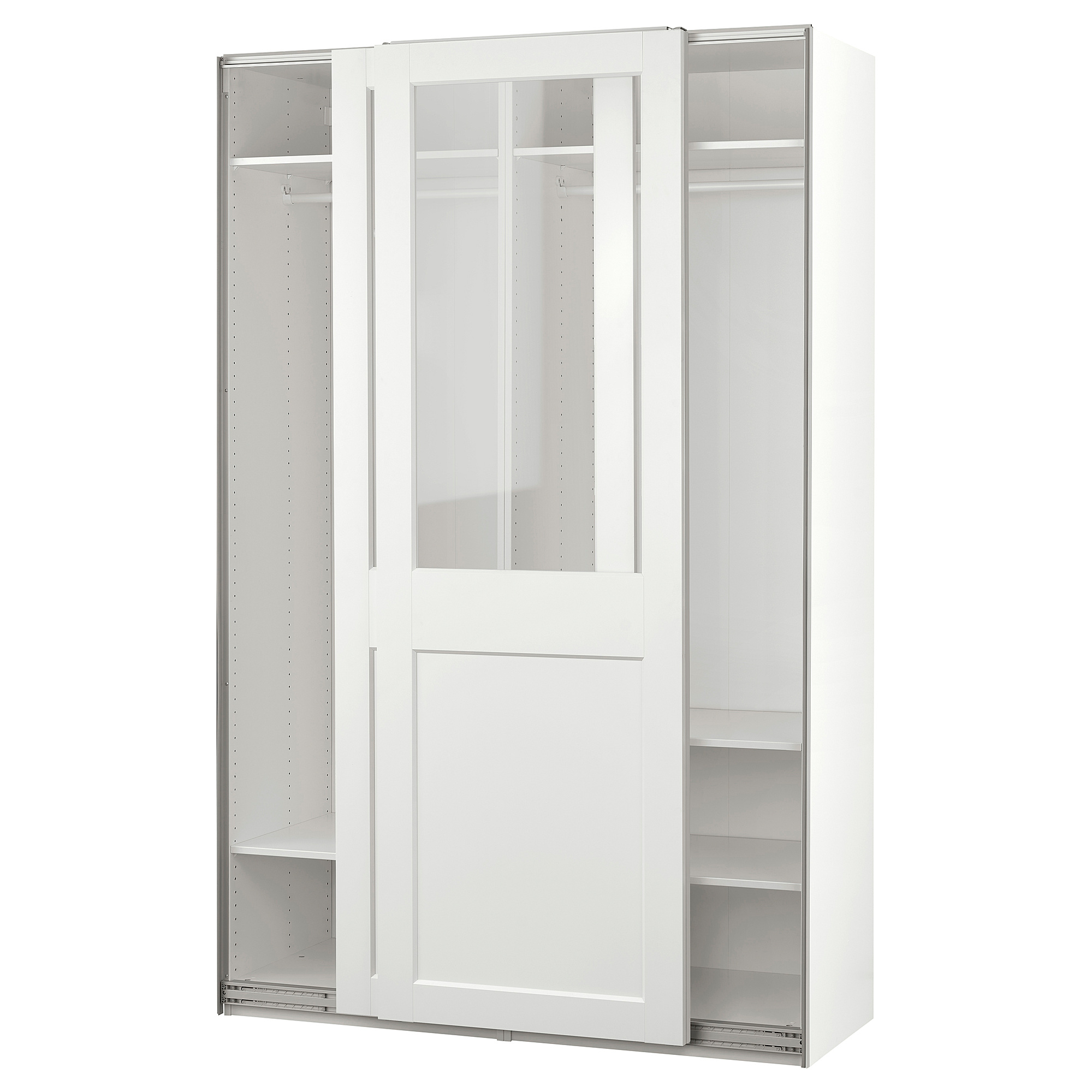 PAX/GRIMO wardrobe with sliding doors