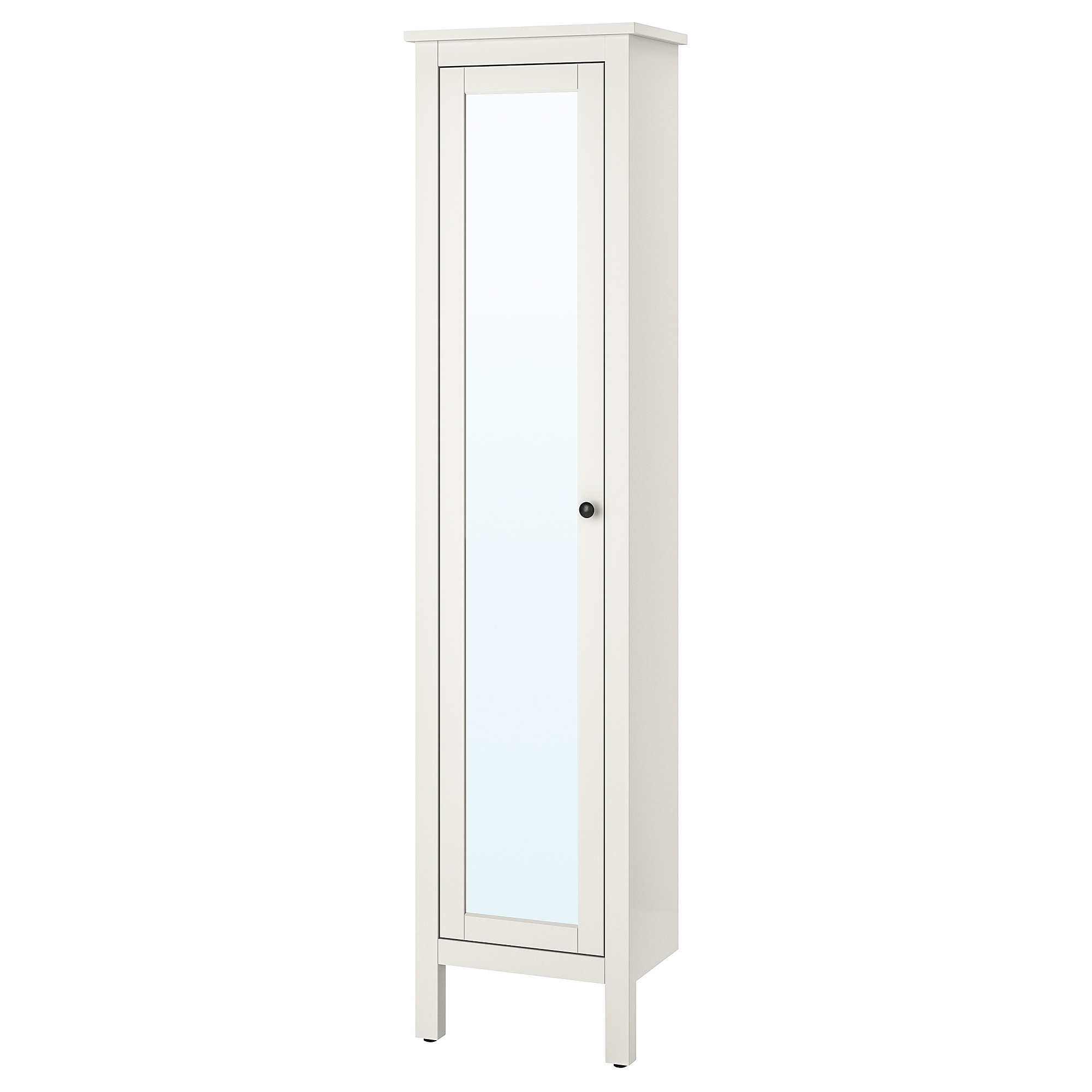 HEMNES high cabinet with mirror door