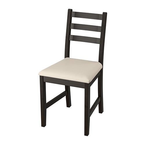 LERHAMN - 餐椅, 黑棕色/Vittaryd 米色 | IKEA 線上購物 - PE736117_S4