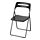NISSE - folding chair, black | IKEA Taiwan Online - PE736118_S1