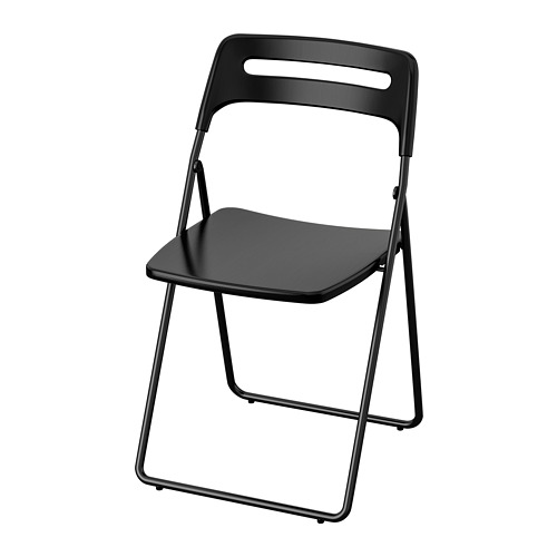 NISSE - folding chair, black | IKEA Taiwan Online - PE736118_S4