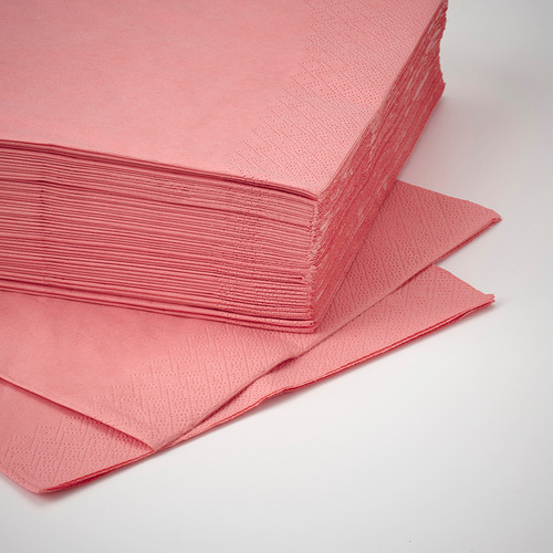 FANTASTISK - 餐巾紙, 淺粉紅色 | IKEA 線上購物 - PE835246_S4