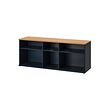SKRUVBY - 電視櫃, 黑藍色, 156x38x60 公分 | IKEA 線上購物 - PE876449_S2 