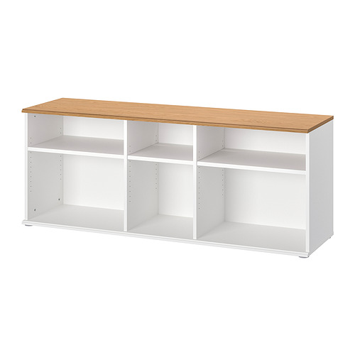 SKRUVBY - TV bench, white, 156x38x60 cm | IKEA Taiwan Online - PE876450_S4