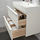 GODMORGON/BRÅVIKEN - wash-stand with 2 drawers, high-gloss white/Brogrund tap | IKEA Taiwan Online - PE736156_S1