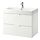 GODMORGON/BRÅVIKEN - wash-stand with 2 drawers, white/Brogrund tap | IKEA Taiwan Online - PE736152_S1