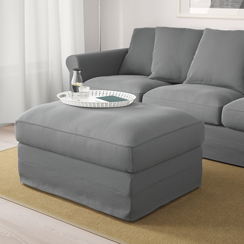 GRÖNLID - footstool with storage, Ljungen medium grey | IKEA Taiwan Online - PE675065_S4