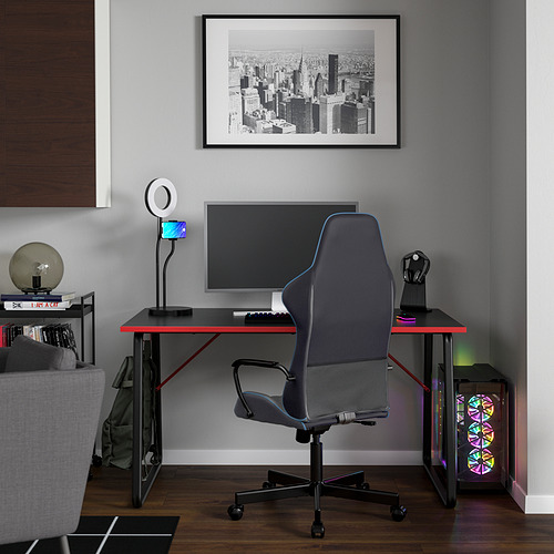 HUVUDSPELARE/UTESPELARE gaming desk and chair