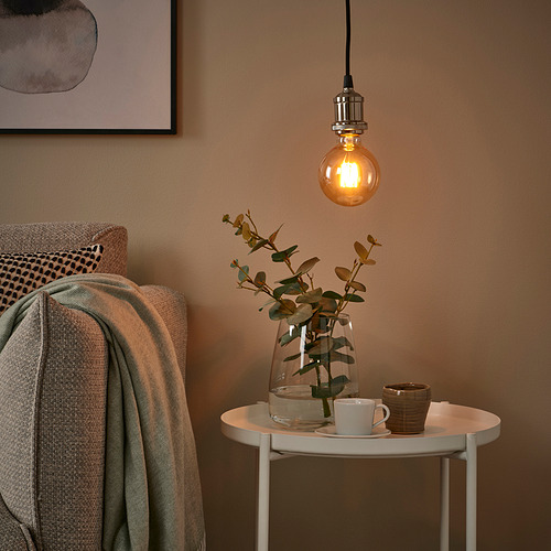 JÄLLBY/MOLNART pendant lamp with light bulb