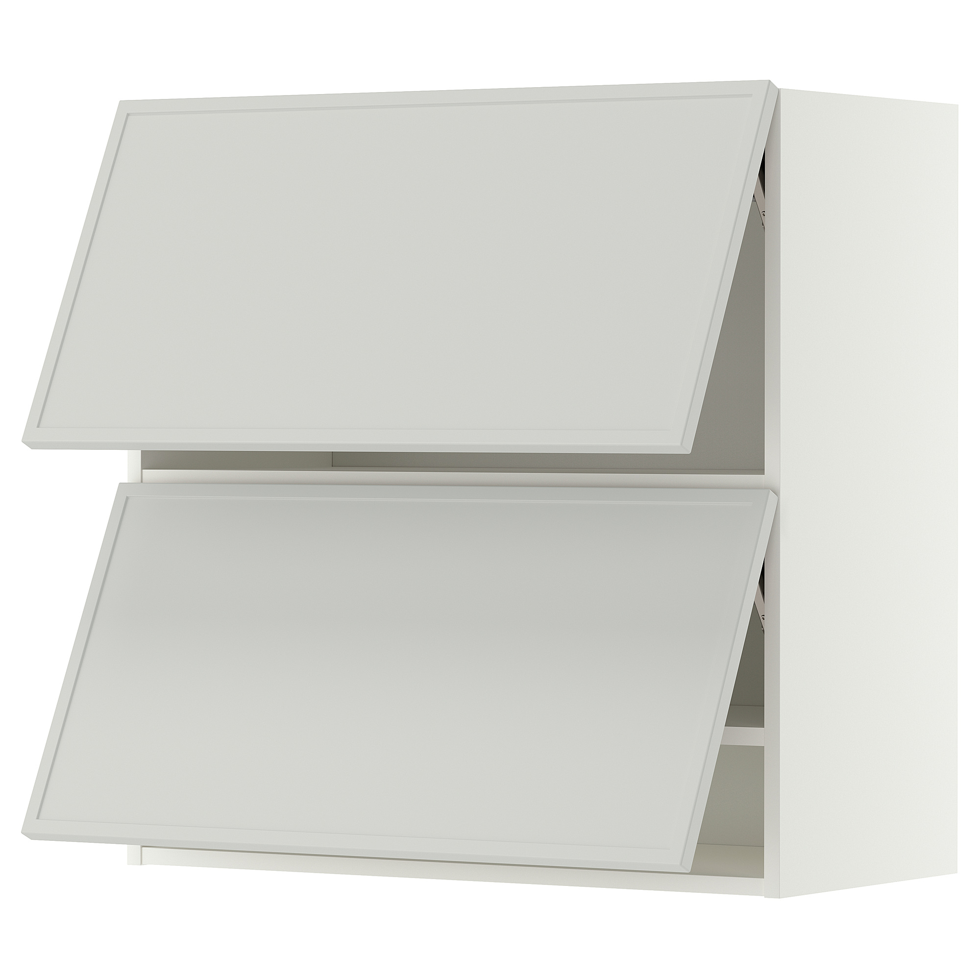 METOD wall cabinet horizontal w 2 doors
