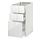 METOD - base cabinet with 3 drawers, white Maximera/Ringhult white | IKEA Taiwan Online - PE518944_S1