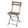 TÄRNÖ - chair, outdoor, foldable black/light brown stained, foldable black/light brown stained | IKEA Taiwan Online - PE736202_S1