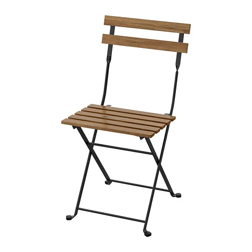 TÄRNÖ - 戶外餐椅，折疊式 黑色/淺棕色 | IKEA 線上購物 - PE736202_S4