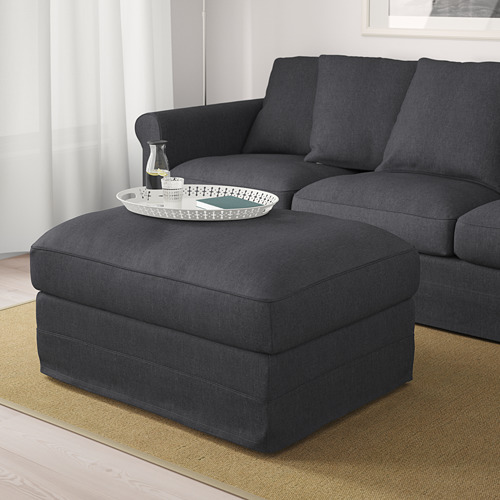 GRÖNLID - footstool with storage, Sporda dark grey | IKEA Taiwan Online - PE675063_S4