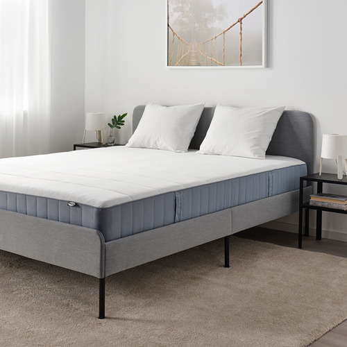 VESTERÖY - pocket sprung mattress, firm/light blue | IKEA Taiwan Online - PE789777_S4