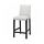 BERGMUND - bar stool with backrest frame, black | IKEA Taiwan Online - PE789785_S1