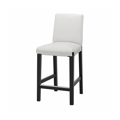 BERGMUND - 吧台椅附靠背框架, 黑色, 62 公分 | IKEA 線上購物 - PE789785_S4