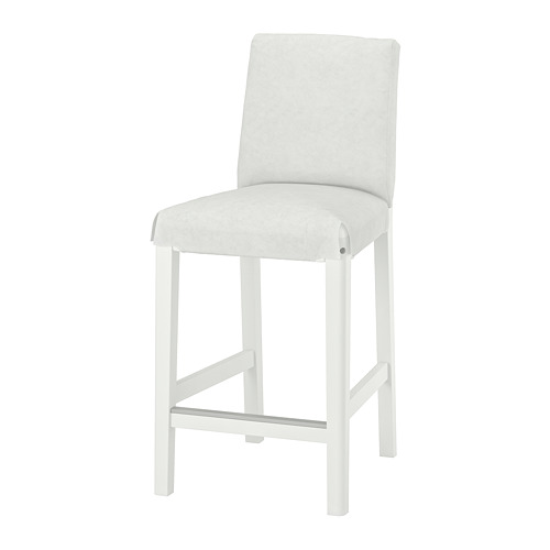 BERGMUND - 吧台椅附靠背框架, 白色, 62 公分 | IKEA 線上購物 - PE789786_S4