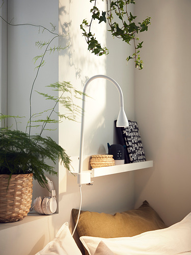 NÄVLINGE - LED wall/clamp spotlight, white | IKEA Taiwan Online - PH177018_S4