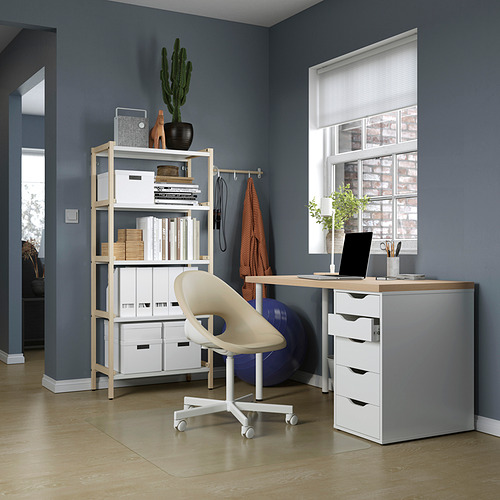 Amazon.com: IKEA ALEX 抽屜單元白色 36x58x70 公分 : 居家與廚房