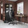 LAGKAPTEN/NÄRSPEL - desk, white stained oak effect/dark grey | IKEA Taiwan Online - PE835316_S1