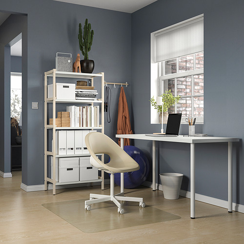 LAGKAPTEN/ADILS - desk, white | IKEA Taiwan Online - PE835319_S4