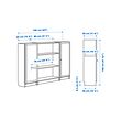 BILLY/OXBERG bookcase combination with doors