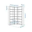 BILLY bookcase corner comb w ext units