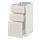 METOD - base cabinet with 3 drawers, white Förvara/Sävedal white | IKEA Taiwan Online - PE519036_S1