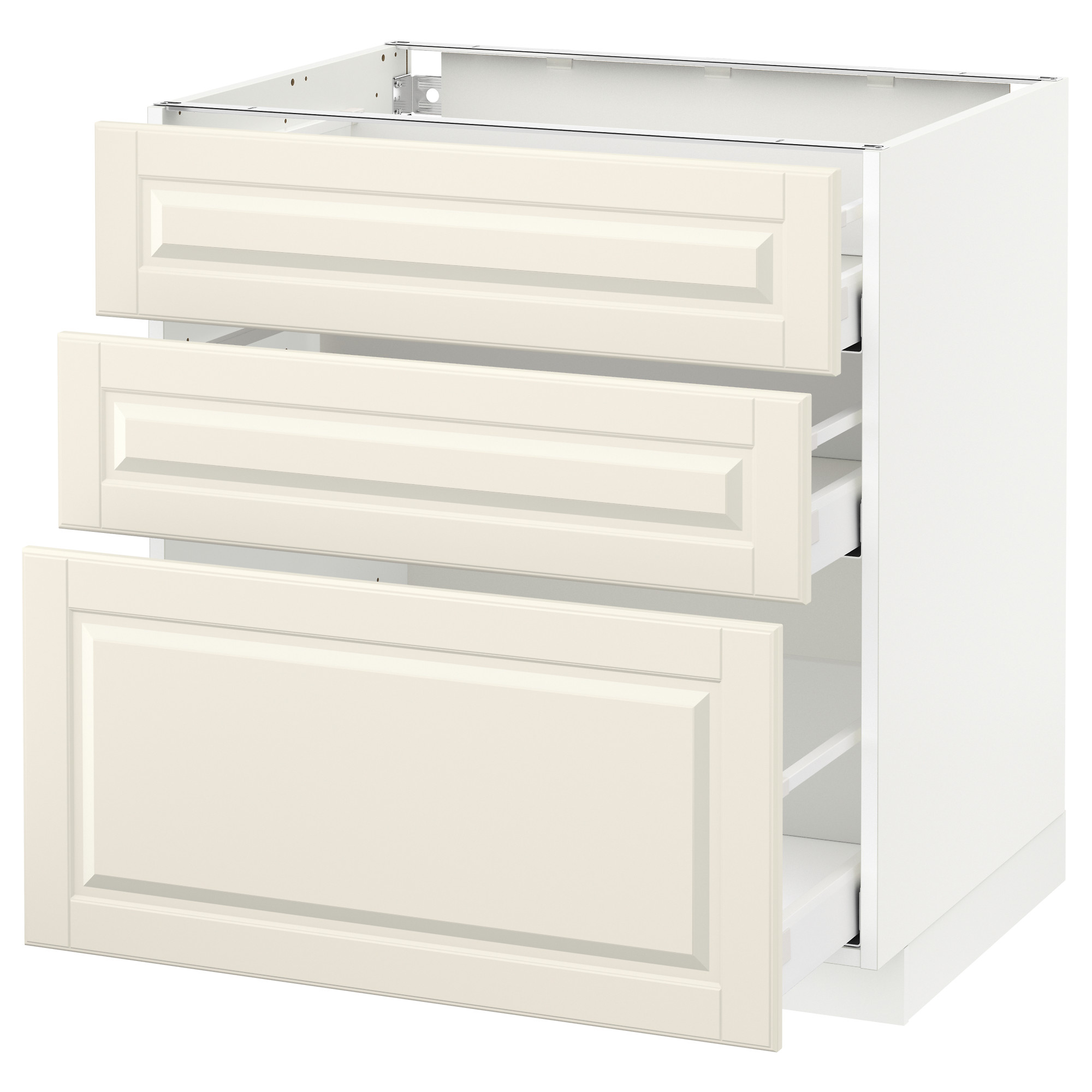 METOD/MAXIMERA base cabinet with 3 drawers