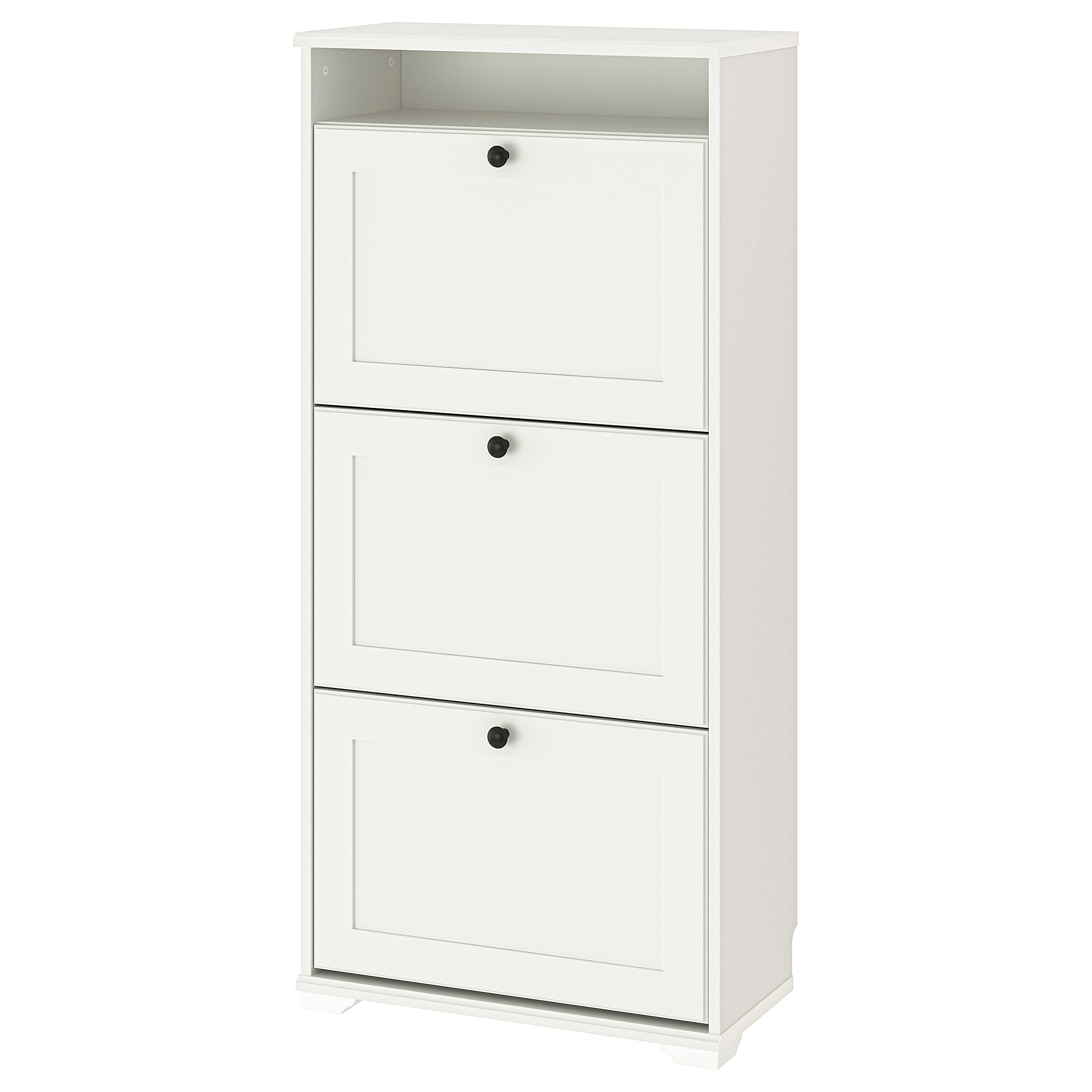 BRUSALI shoe cabinet with 3 compartments