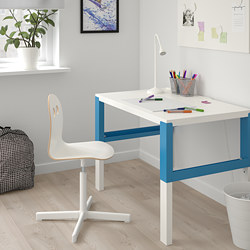 VALFRED/SIBBEN - 兒童書桌椅, 樺木/白色 | IKEA 線上購物 - PE776393_S3